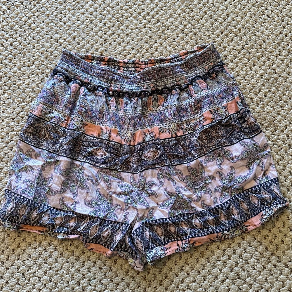 Art class patterned shorts (Both pairs for $15)